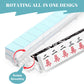 4 Artistic White on Black Mahjong Tile Pusher Racks