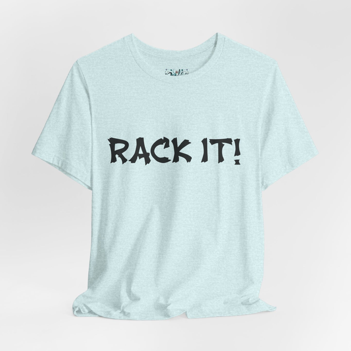 Rack It! Graphic Tee — Casual Statement Shirt for Gamers & Pool Players