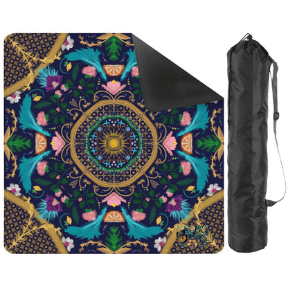 2026 Summer design in Navy-Mahjong Mat 31.5"x31.5" (Ship Rolled up)