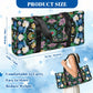 Mahjong Bag Set 3 Pcs Picnic in the flowers-on black
