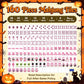 Witch's Familiar Pink & Purple abstract Halloween Mahjong Tiles