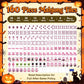 Witch's Familiar Halloween Mahjong Tiles Pink & Green abstract