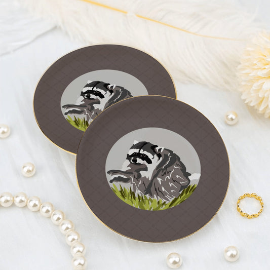 Jimothy Dice Dish Round Ceramic Tray