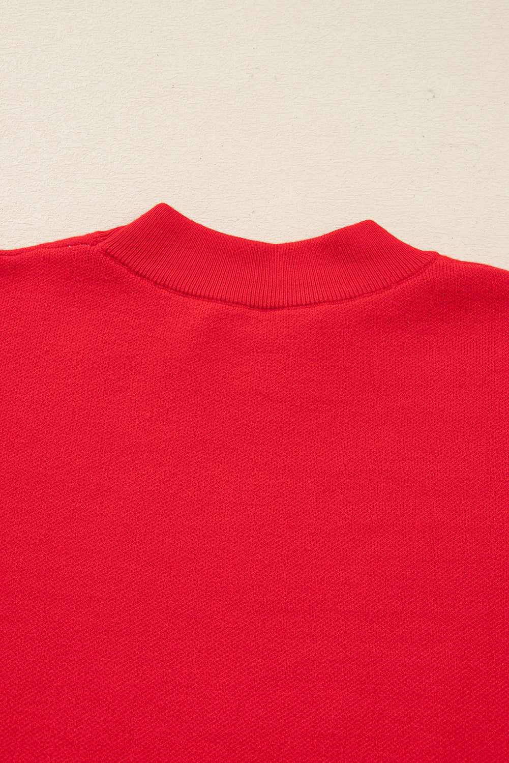 Red Dahlia LET IT SNOW Christmas Dotty Sleeve Loose Sweater