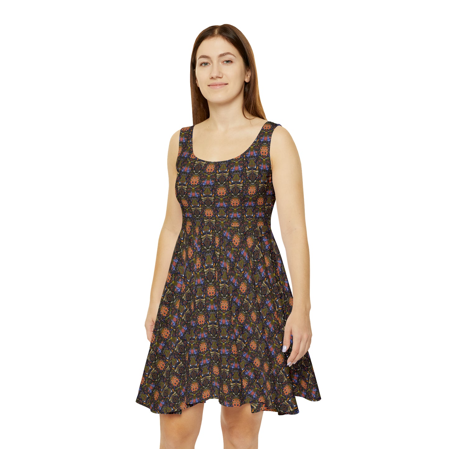 Bugs 1 Women's Skater Dress (AOP)