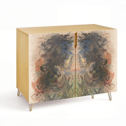 Wooden Storage Cabinet (Made in USA) Rising