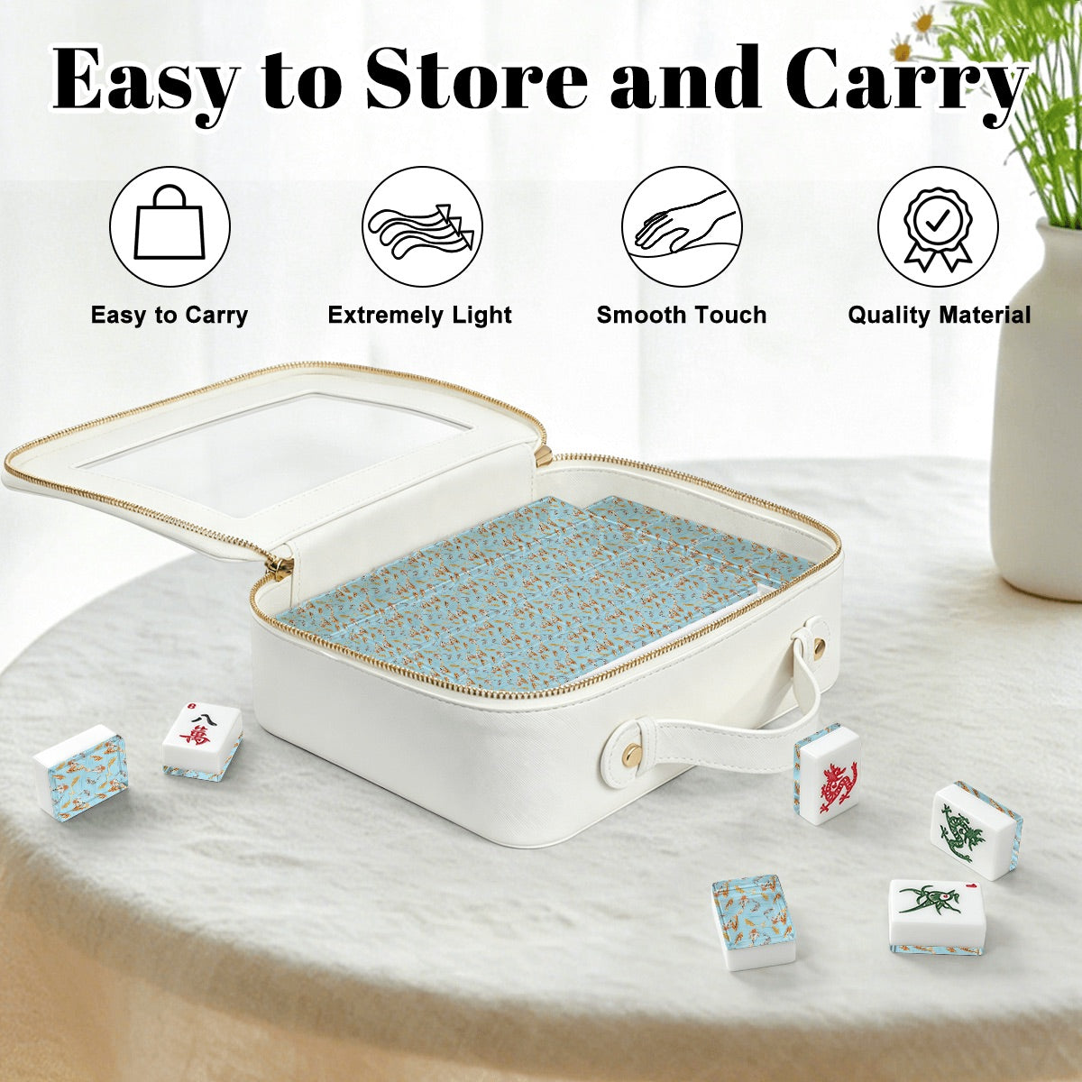 Koi Pond American Mahjong Tiles
