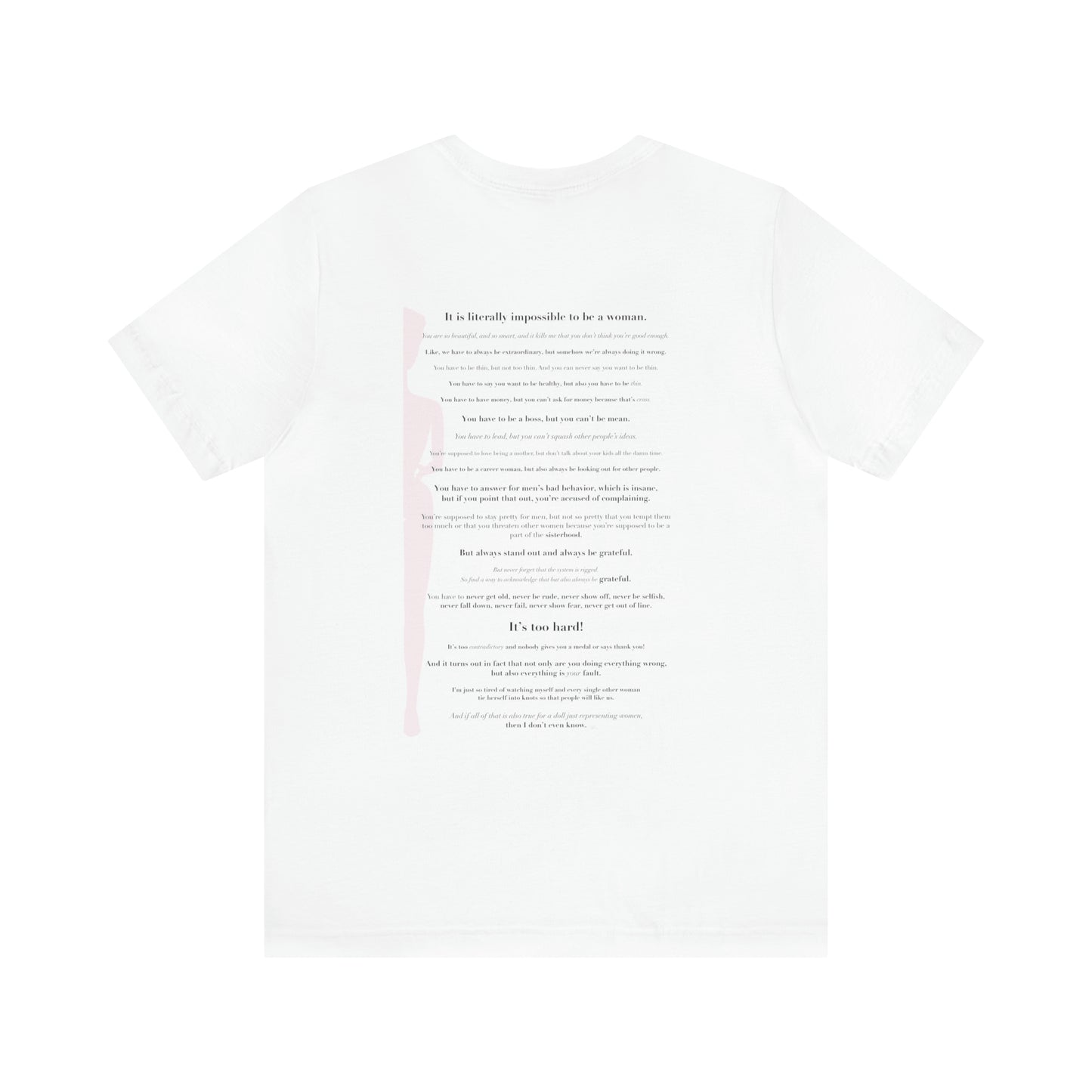 I’m Possible Unisex Jersey Short Sleeve Tee