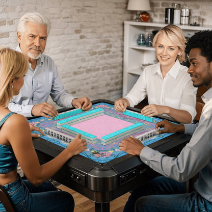Rop’em in Mahjong Mat 31.5"x31.5" (Ship Rolled up)