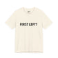First Left? T‑Shirt — Funny Mahjong Directional Graphic Tee