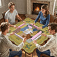 Hal’s Hobby Scalloped Mahjong Mat 31.5"x31.5" (Ship Rolled up)