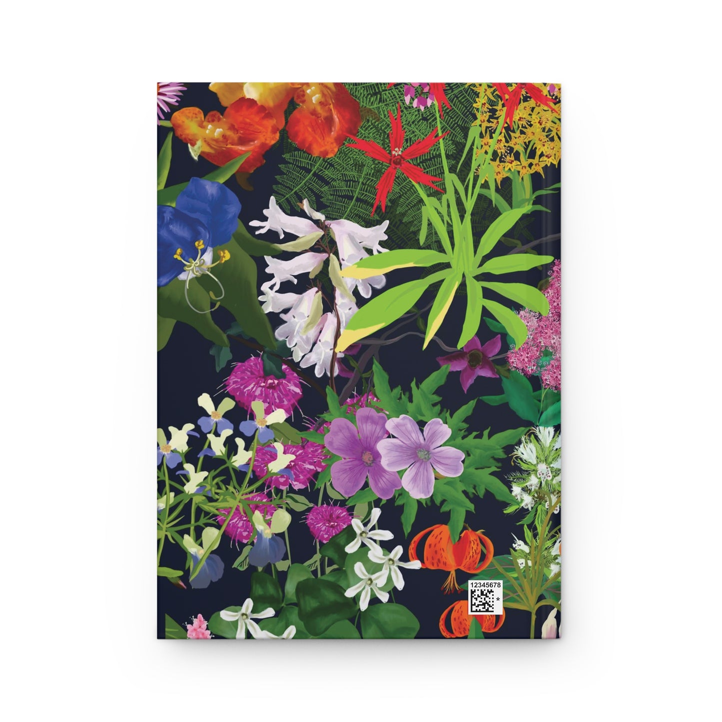 Ohio flowers Hardcover Journal Matte