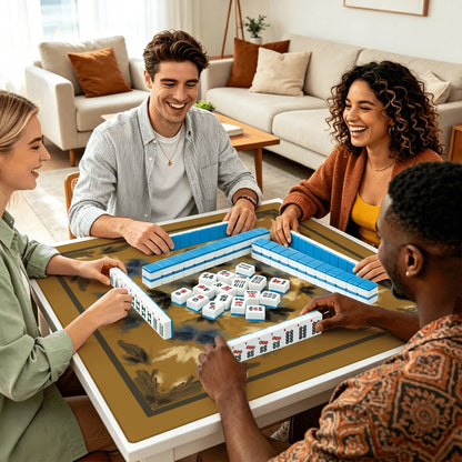 Serenity in flight Thickened Mahjong Mat SleekSurface (Ship Rolled Up)