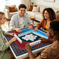 Holiday tones - Thickened Mahjong Mat SleekSurface (Ship Rolled Up) abstract plaid