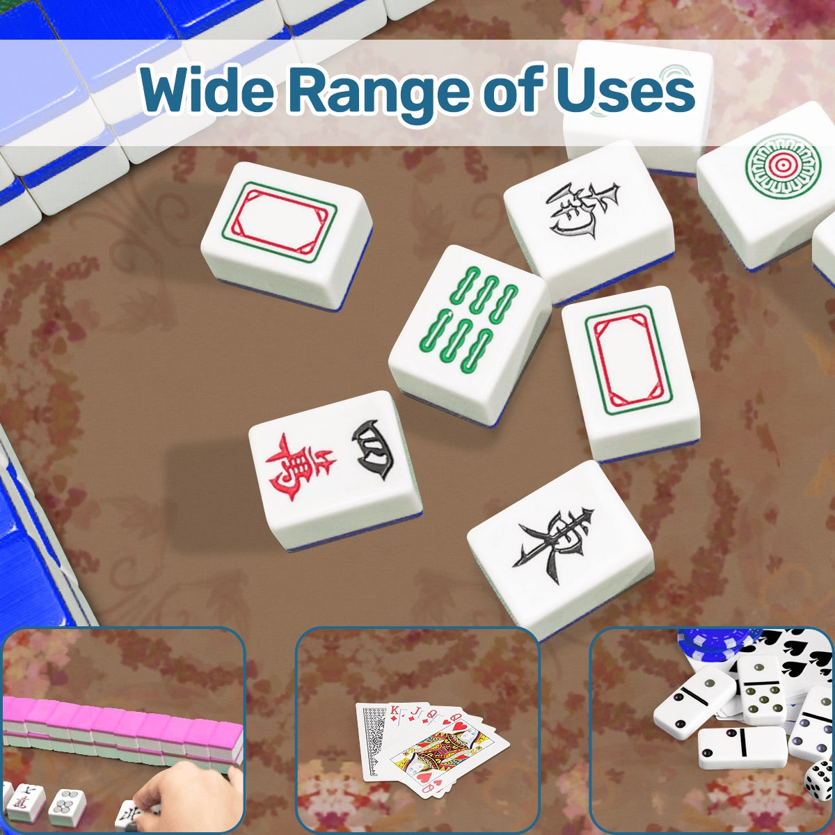 Victorian Series- Mahjong Mat 31.5"x31.5" (Ship Rolled up)