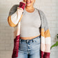 Bring the Warmth Color Block Cardigan