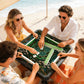 Chinoiserie Midnight-Mini Travel Mahjong Mat 20.9"x20.9" (Ship Rolled up)