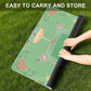 Pungs and paddles pastel Mini Travel Mahjong Mat 20.9"x20.9" (Ship Rolled up)