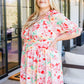 Fancy Free Floral Dress