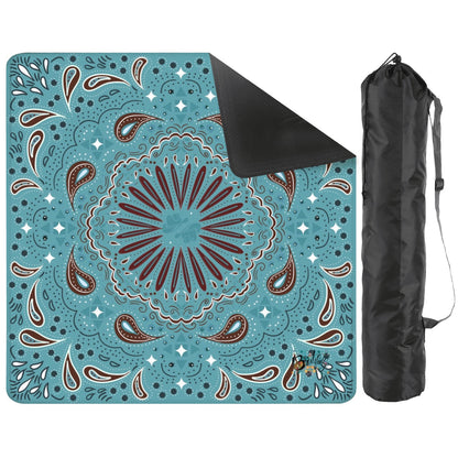 Giddy up Mahjong Mat Larger- 33"x33" (Ship Rolled up) - Choice of color