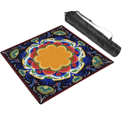 Thickened Mahjong Mat SleekSurface (Ship Rolled Up) FolkHeritage orange
