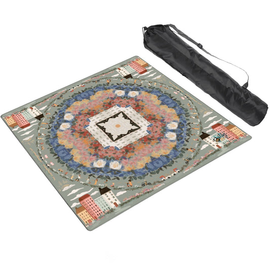 Thickened Mahjong Mat SleekSurface (Ship Rolled Up) Welcome Wagon