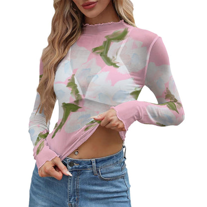 Floral sheer layering top- Selection of patterns