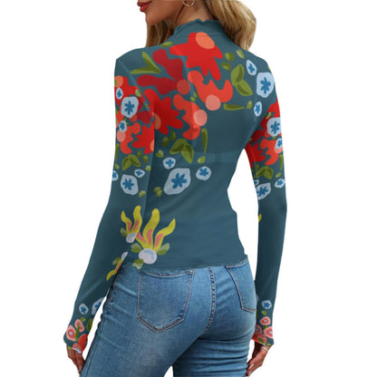 Floral sheer layering top- Selection of patterns