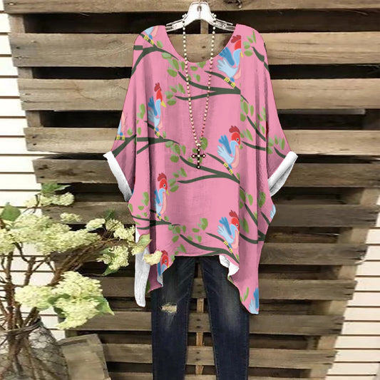 Flowing Batwing top-variety of patterns