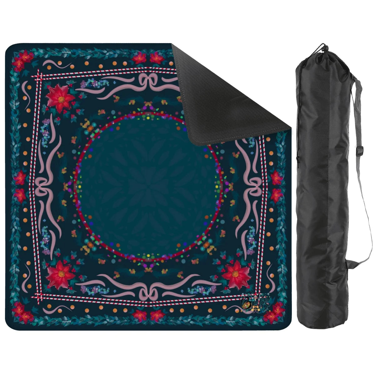 Thickened Mahjong Mat SleekSurface (Ship Rolled Up) Yuletide- 4 colorways