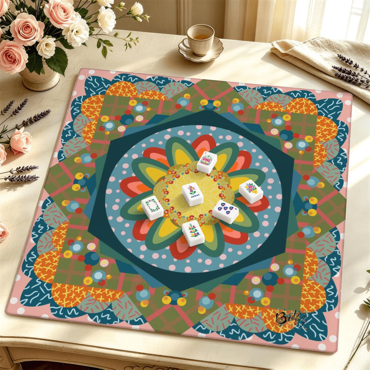 Mahjong Mat SleekSurface (Made in USA) variety of Designs