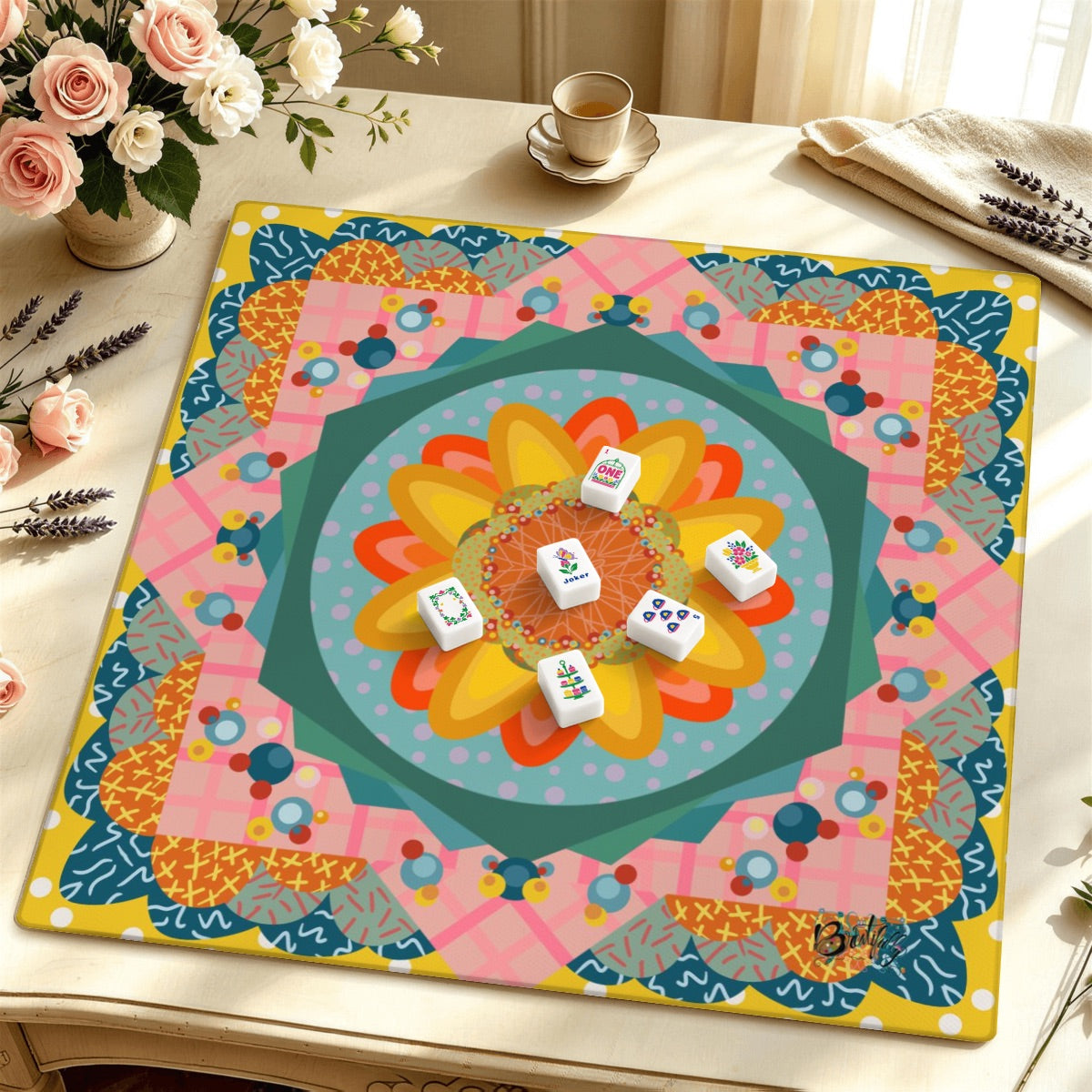 Mahjong Mat SleekSurface (Made in USA) variety of Designs