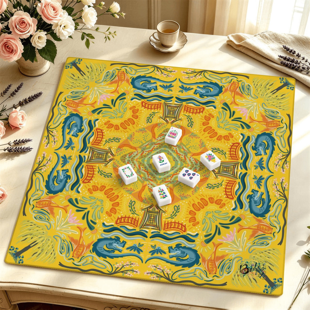 Mahjong Mat SleekSurface (Made in USA) variety of Designs