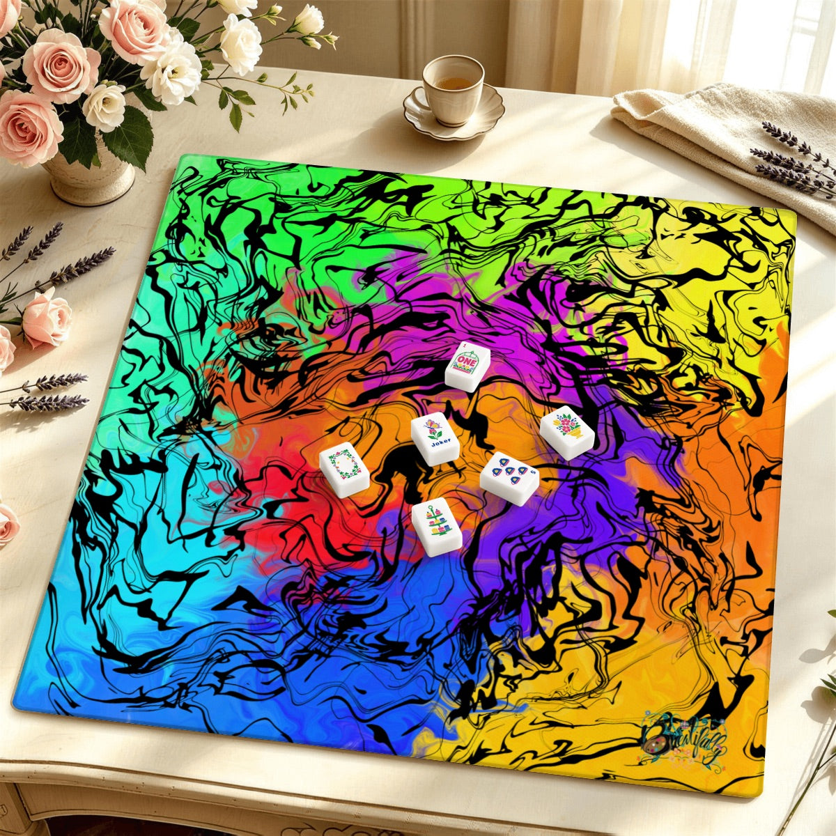 Mahjong Mat SleekSurface (Made in USA) variety of Designs
