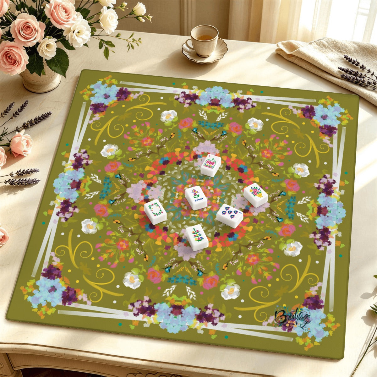 Mahjong Mat SleekSurface (Made in USA) variety of Designs