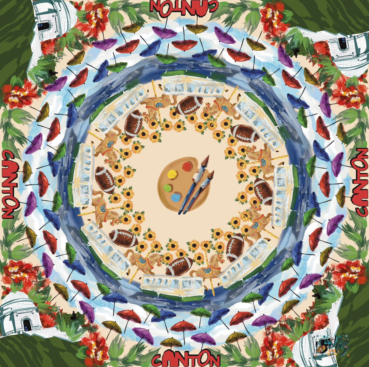 Mahjong Mat SleekSurface Stark County