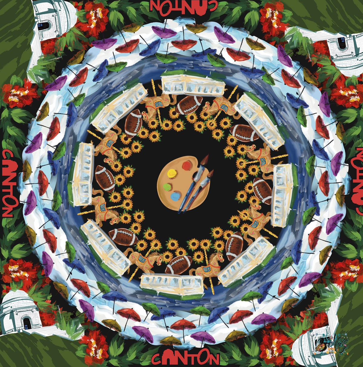 Mahjong Mat SleekSurface Stark County