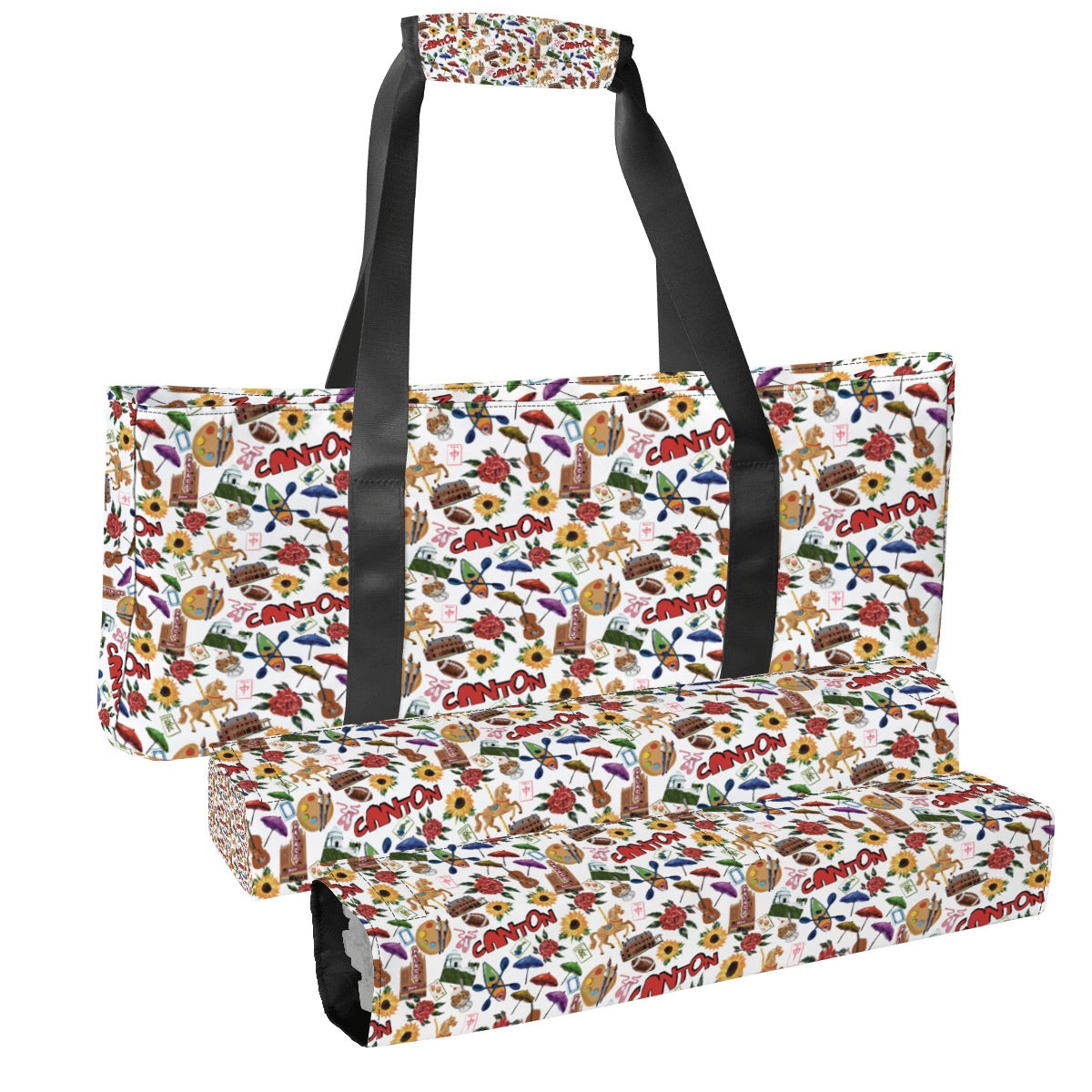Mahjong Bag Set 3 Pcs Visit Canton