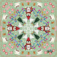 Novelty Designs Silken Rug- Style Mahjong Mat- shipped rolled