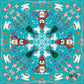 Novelty Designs Silken Rug- Style Mahjong Mat- shipped rolled
