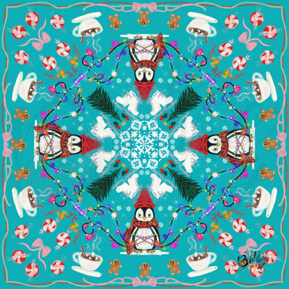 Novelty Designs Silken Rug- Style Mahjong Mat- shipped rolled