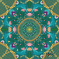 Summer Design Silken Rug- Style Mahjong Mat- shipped rolled