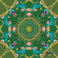 Summer Design Silken Rug- Style Mahjong Mat- shipped rolled