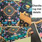 Grandma’s China Design Silken Rug- Style Mahjong Mat- shipped rolled