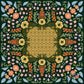 Grandma’s China Design Silken Rug- Style Mahjong Mat- shipped rolled