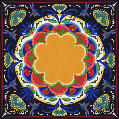 Variety Design Silken Rug- Style Mahjong Mat- shipped rolled