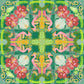 Novelty Designs Silken Rug- Style Mahjong Mat- shipped rolled