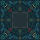 Roaring 20’s art deco mat- Mahjong Mat 31.5"x31.5" (Ship Rolled up)