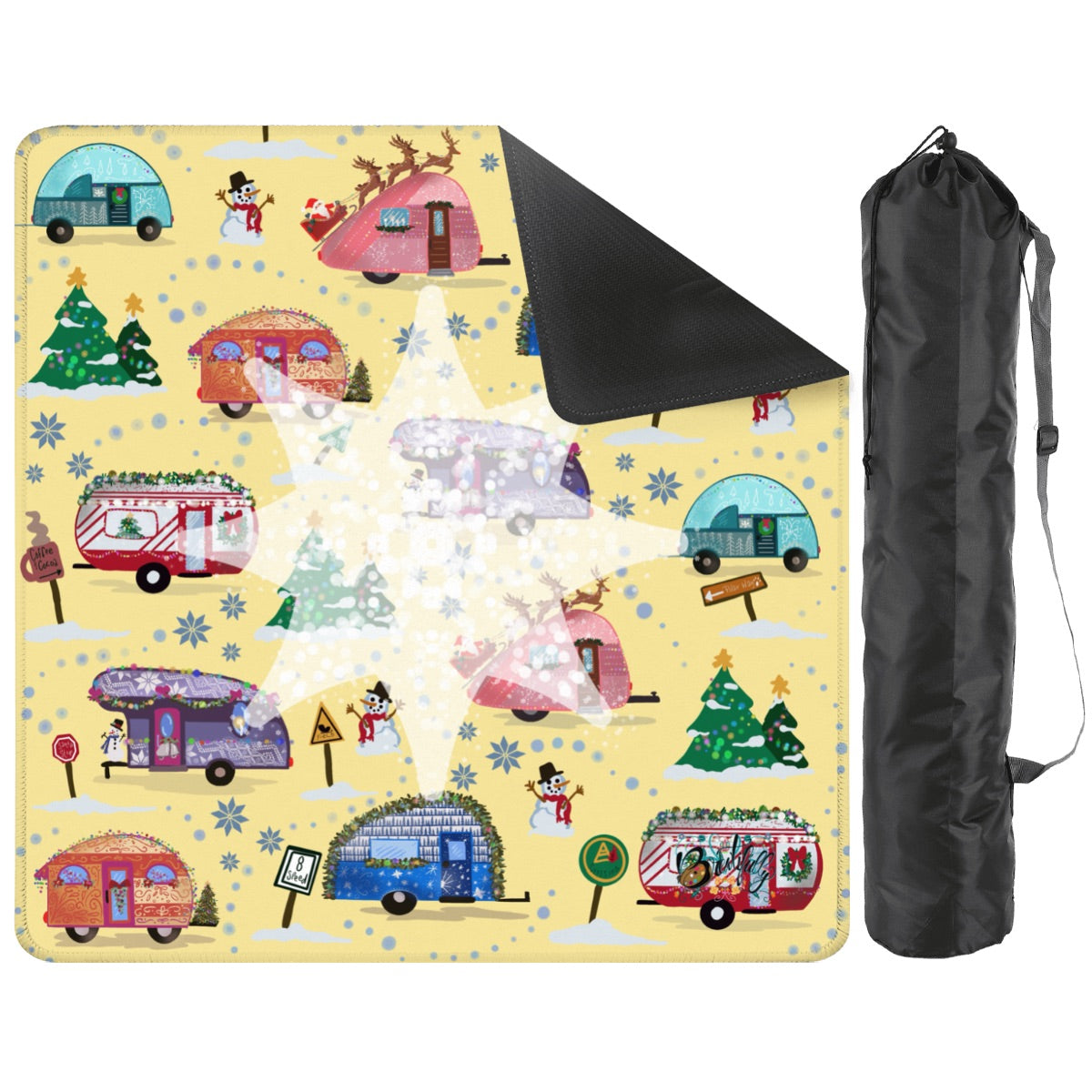 Summer Novelty Designs-Mahjong Mat 31.5"x31.5" (Ship Rolled up)