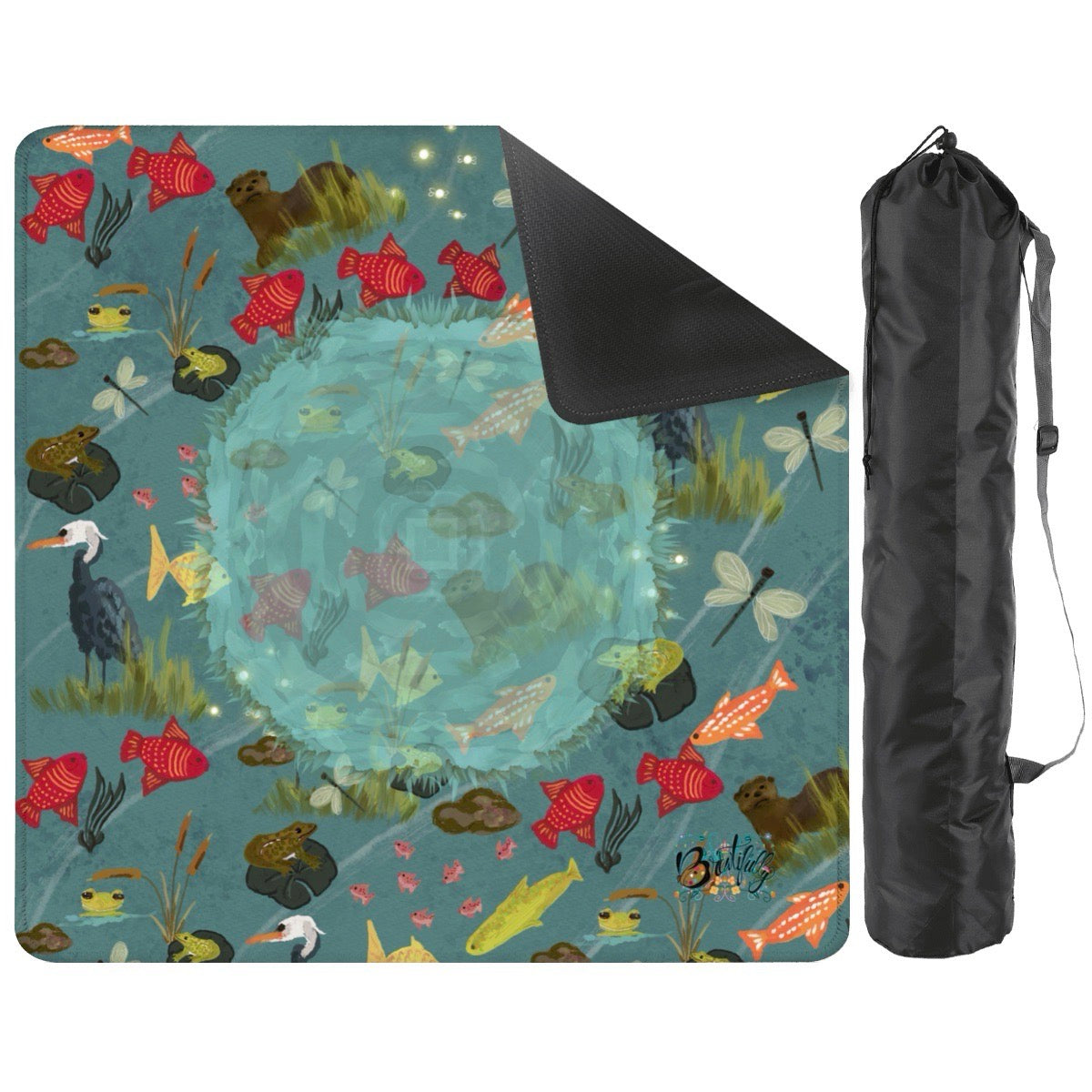 Summer Novelty Designs-Mahjong Mat 31.5"x31.5" (Ship Rolled up)